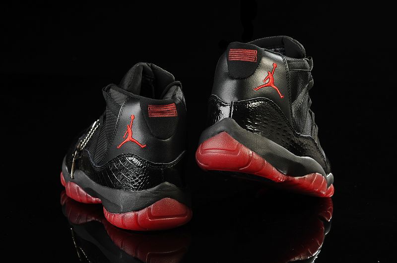 Air Jordan 11 Mens Shoes Aaa Black/Red Online